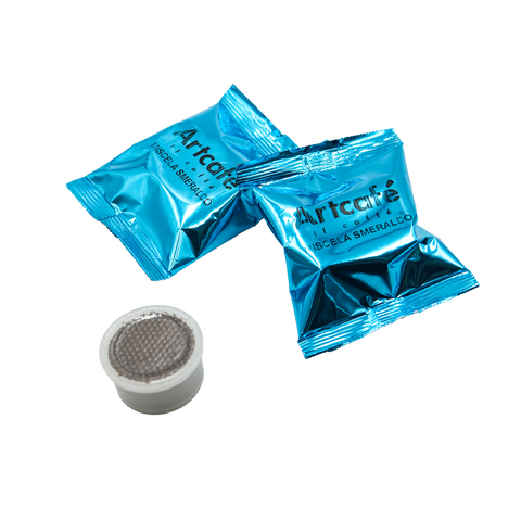 Capsule Artcafé Miscela Smeralod compatibili con le macchine Lavazza Espresso Point "Smeraldo"